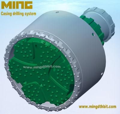 Symmetrix Overburden Casing System with Ring Bits