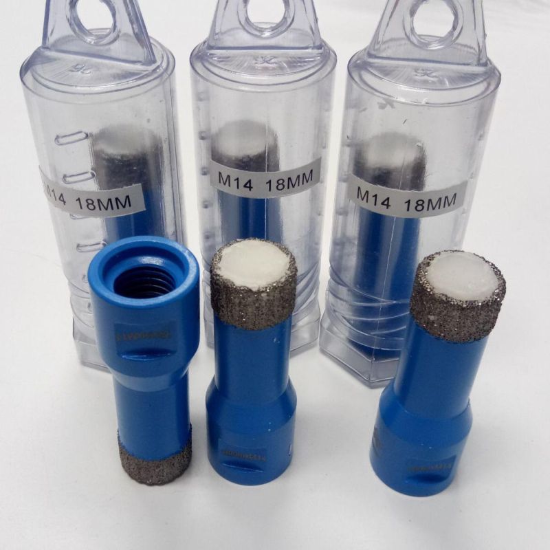 18mm Diamond Vacuum Brazed Tile Porcelain Ceramics Core Drill Bits