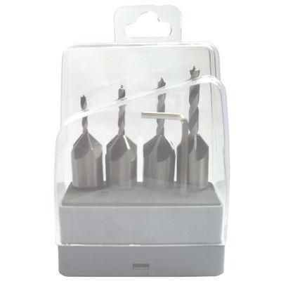 4 PCS Countersink Drill Bit in Plastic Box