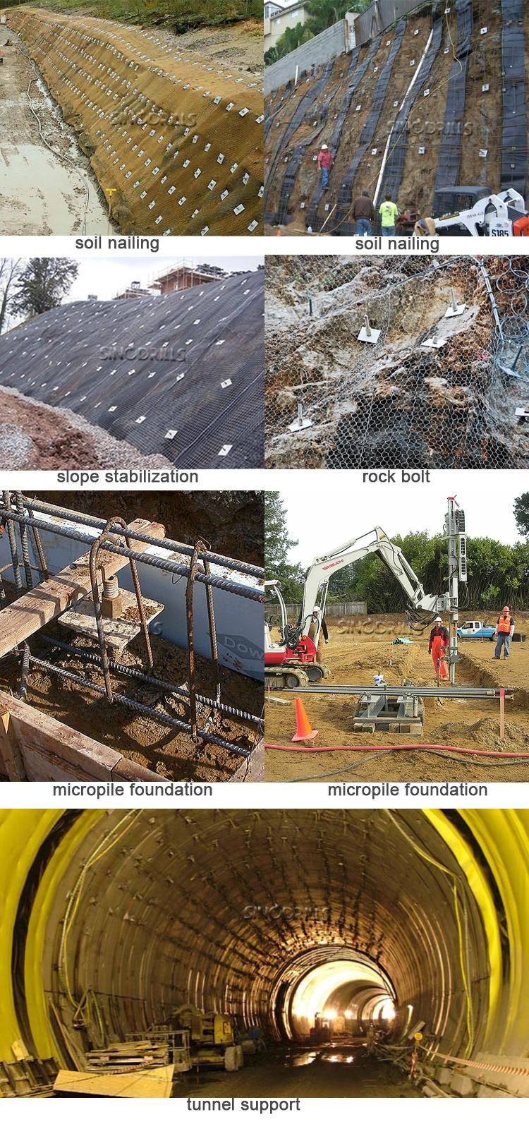 Self Drilling Rock Bolt
