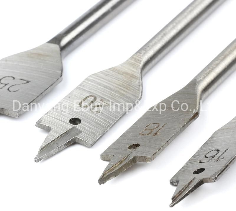 Professional Wood Drill Bit 6-50mm Tri-Point Wood Flat Drill Bits Wood Spade Drill Bits