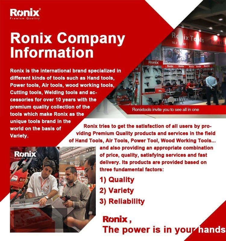 Ronix Model Rh-5583 Compound Concrete Metal Wood Drill Bit Set