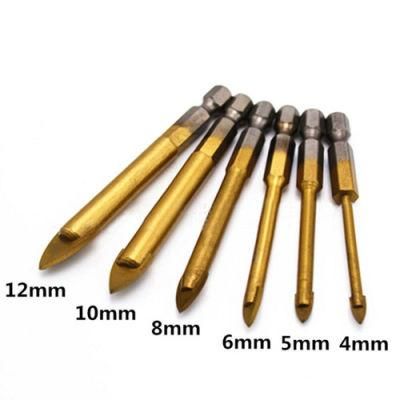 6PC Ceramic Tile Glass Drill Bit