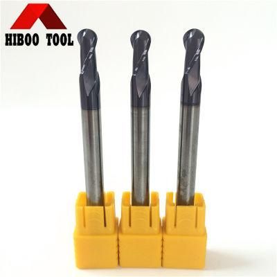 HRC50 Tungsten Carbide Ball End Milling Cutter