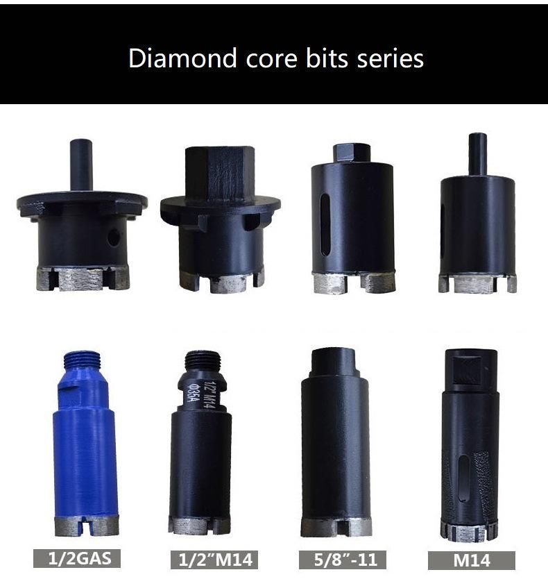 Diamond Tool M14 Shank Sintered Diamond Core Drill Bit (SED-DCD-M14E)