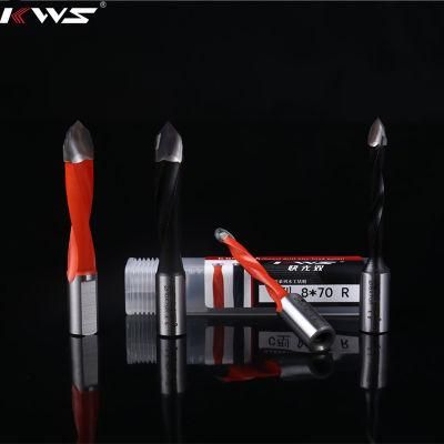 Tct Solid Carbide Through Hole Boring Bits Dowel Drilling Bit for Wood
