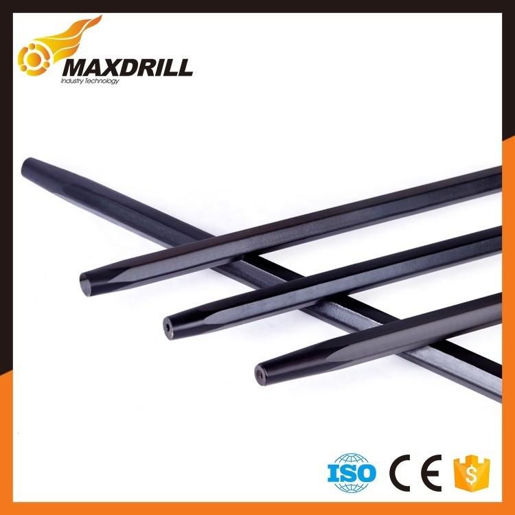 Factory Maxdrill Tapered Rods Drill Rods for Hard Rock Quarrying