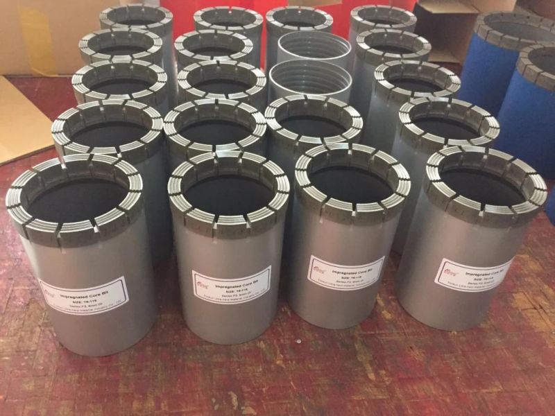 Drill Core Bit, Matrix Series F3, T6-116 Size