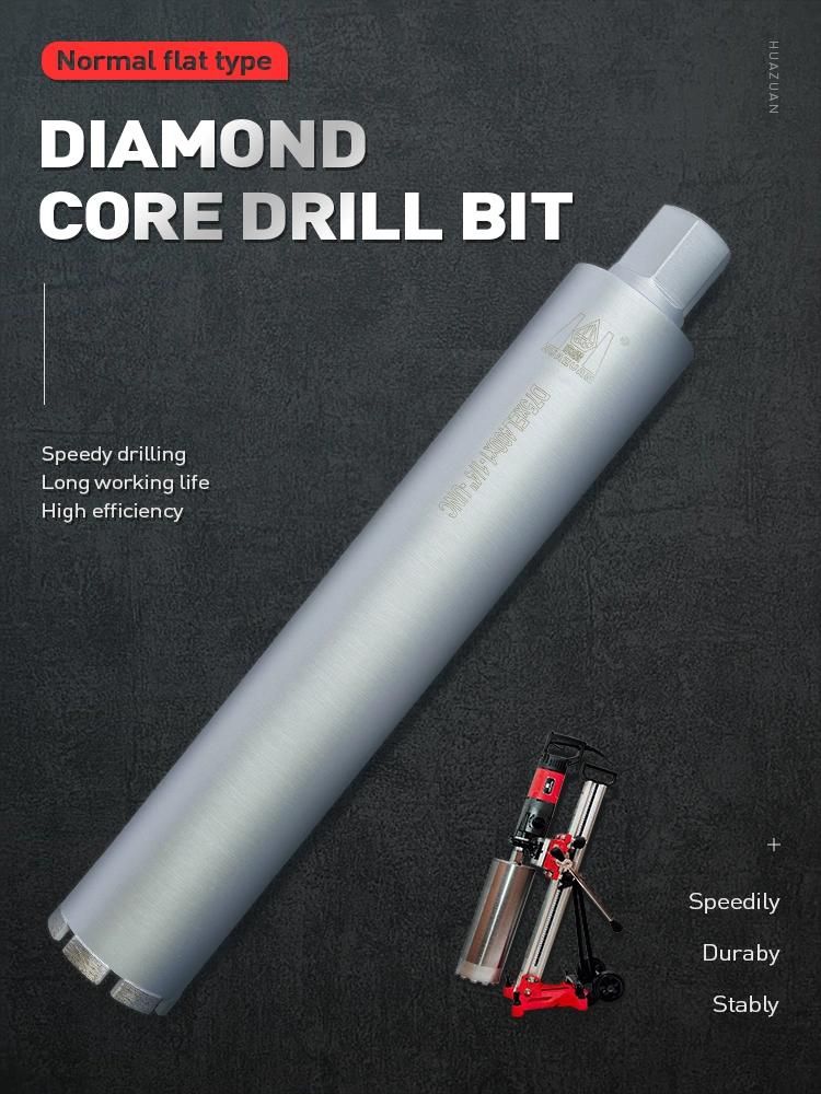 Huazuan Hollow Drilling Tool Core Diamond Drill Bits for Concrete
