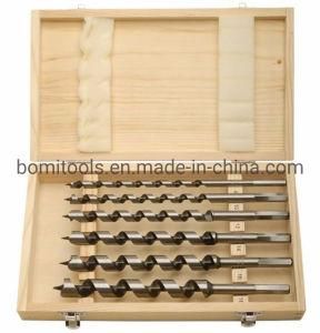 Power Tools HSS Drills Bits 6PCS for Wood Working Auger Drill Bit