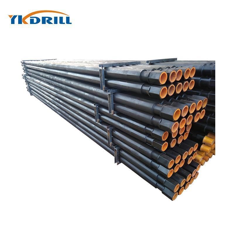 76mm Double Wrench Groove Drill Pipe 3 Inch DTH Drill Pipe