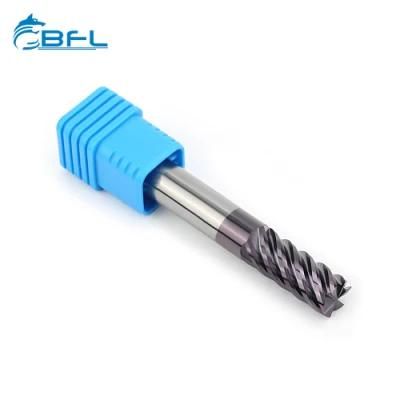 Solid Carbide 6 Flute Finish CNC Milling Tool 6 Flute CNC Milling Cutter