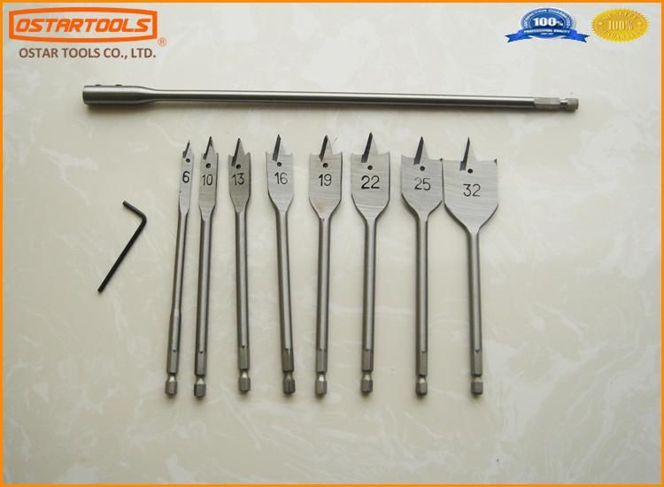 Superior Quality Woodworking Flat Drill Bit Spade Bit