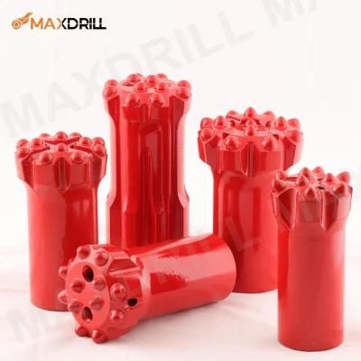 Maxdrill Thread Rock Drill Bit R32 Dia 48mm Button Bit