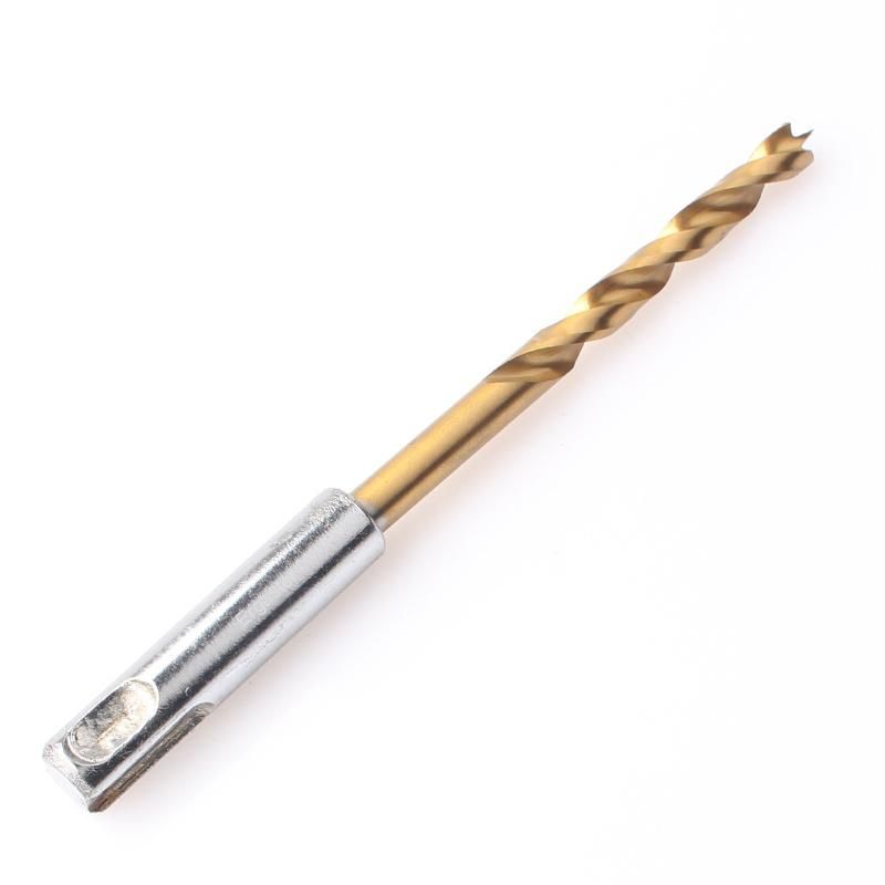 HSS Hex Shank Edge Ground Wood Brad Point Drill Bit