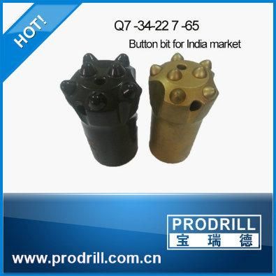 32mm 34mm 36mm 38mm 7degree Tapered Button Bit for Quarrying