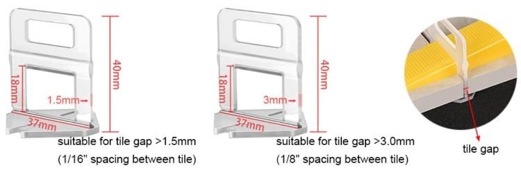 Professional Ceramic Tile Installation Tools Leveling System Clips Leveler Spacers