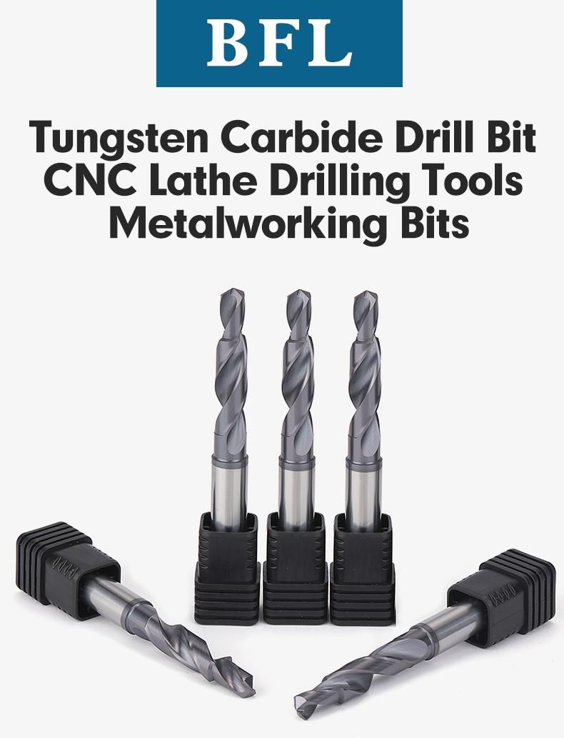 Bfl Tungsten Carbide Step Drill Bits for Hardened Steel