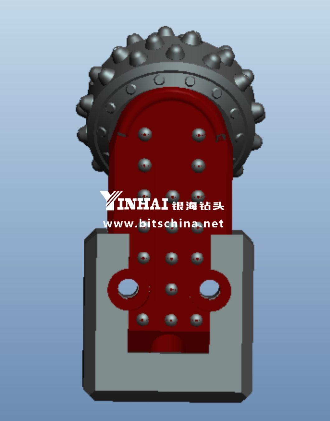 Replaceable Single Roller Cone for Rotary Piling Drilling