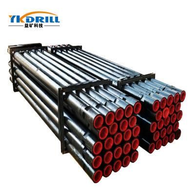 Water Well Drilling Drill Rod API Thread Wear Resistant 76mm 2m Rock Blasting Friction Welding DTH Drill Pipe