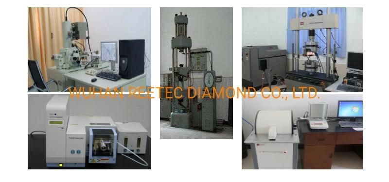 Oil Well Roller Cone 6-Cylinder Synthetic Diamond Press Ultrasonic Scanning PDC Cutter Insert