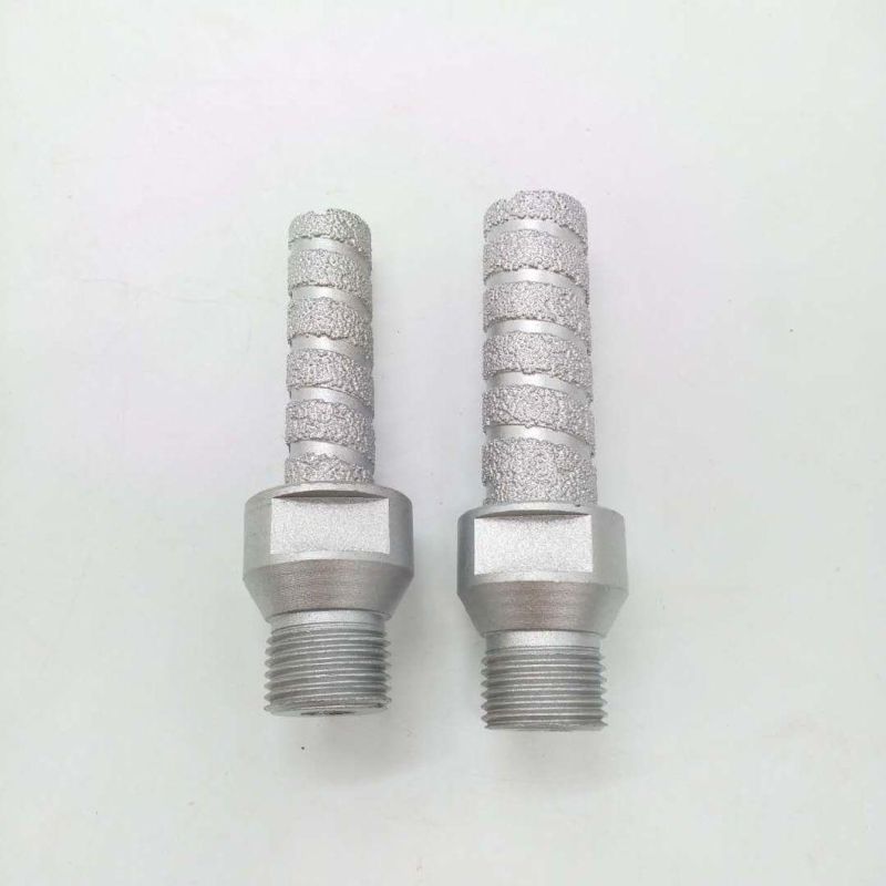 Brazed Finger Bits/ Concrete Vacuum Drills for CNC Machine