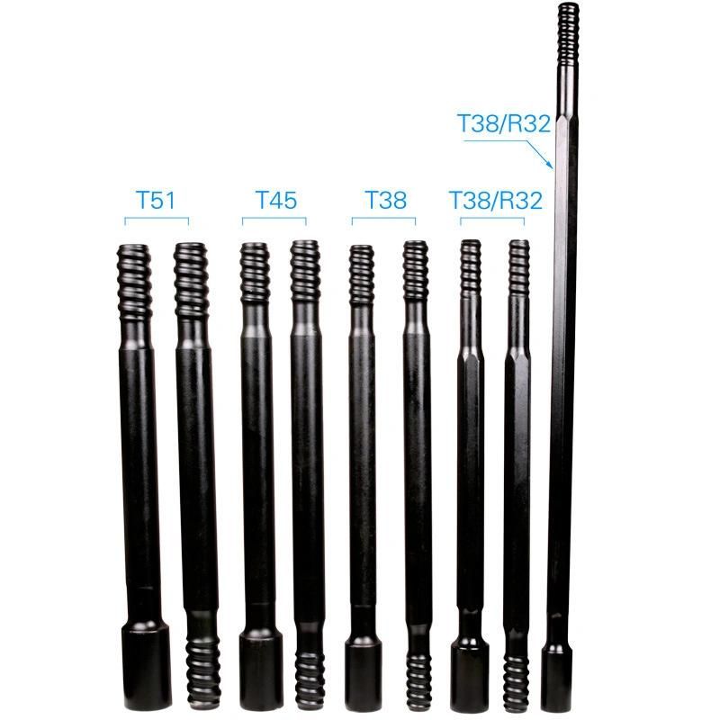 T45 Thread Extension Drill Pipe for Drifting and Tunneling