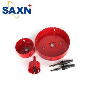 HSS M42 Bi-Metal Cobalt Steel Hole Saw Cutting
