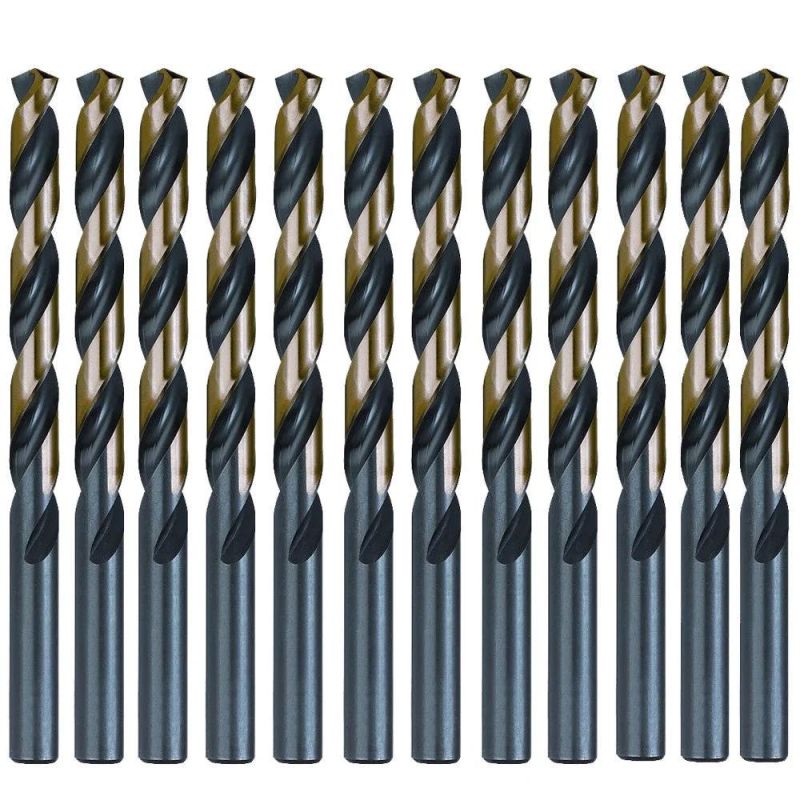 Cobalt Drill Bit Set M35 HSS Jobber Length Twist Drill Bits Tools