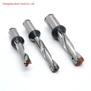 Power Tools U Drill Indexable HSS 4D/5D Carbide Milling Drill Drills with Wcmt Spmg Inserts