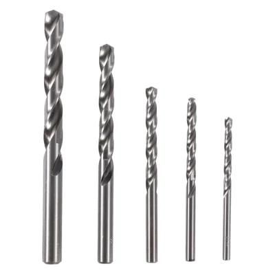 DIN338 Fully Ground Power Tool Accessory HSS Inox Drill Bits for Stainless Steel Metal Jobber Twist Drill Bit with Tin Coating