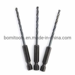 HSS Customized Drill Bits Factory DIN338 Jobber Length Hex Shank Taper Twist Drill Bit