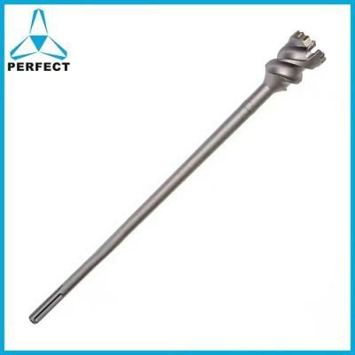 SDS Max Break Through Concrete Milling Cutter Tunnel Drill Bit