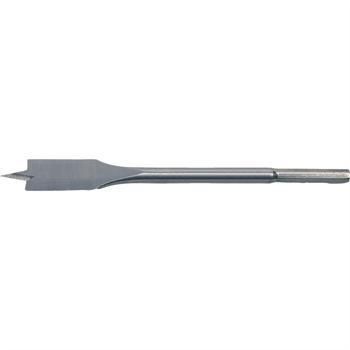 Black Oxide Quick Change Hex Shank Tri-Point Flat Wood Spade Drill Bit with Contoured Spurs for Wood