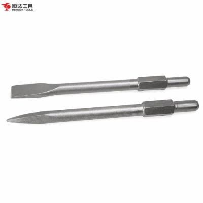 Factory Direct Sell Electric Point and Flat Hammer Drill Chisel Bits 65A Chisel Point