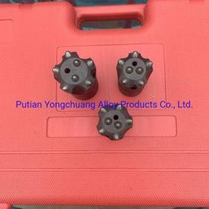 32mm-42mm 7 Carbide Rock Drilling Button Bits /Taper Drilling Bits Brocas Bits