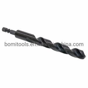 Power Tools HSS Twist Drill Bits Customized Factory Metal DIN338 with Reduced Shank