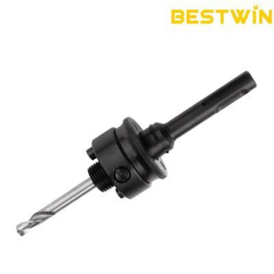 Power Drill Adapter Quick Change Hole Saw Arbor Fits Bi-Metal Hole Saw