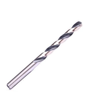 DIN338 HSS Twist Drill Bit with White and Amber Color