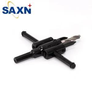 Adjustable Metal Wood Circle Hole Saw Drill Bit Cutter Kit