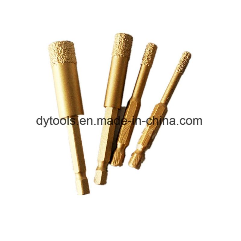 Hex Vacuum Brazed Diamond Bits