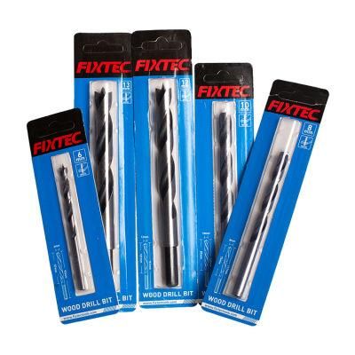 Fixtec 3-13mm Spiral Twist Wood Drill Bits Set for Wood