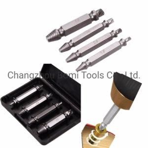 HSS Customized Drill Bits Factory 4PCS/Set Double Side Wood Working Screw Drill Bit