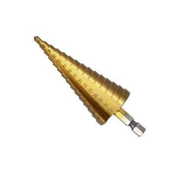 Hex Titanium Step Core Drill Bits