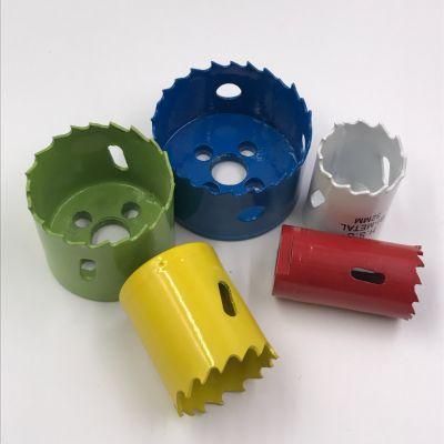 Bi-Metal Holesaw Bimetal Bi Metal Hole Saw for Stainless Steel Metal Wood Cutting