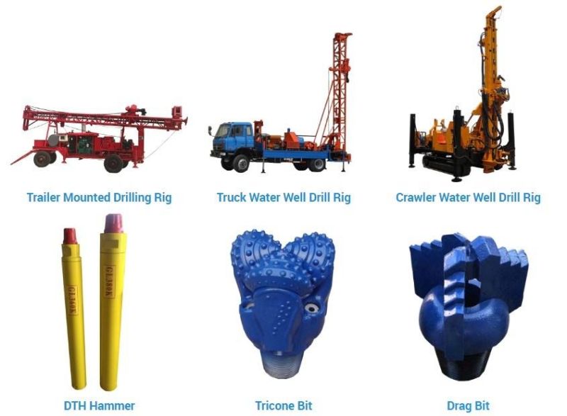 Rock Drilling PDC Bit for Water Well Drilling Project