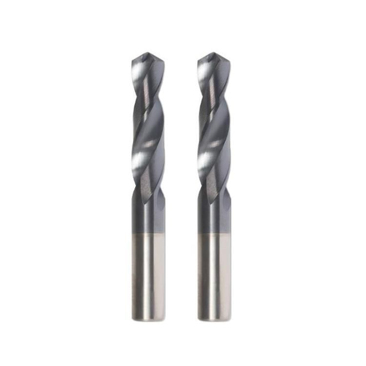 Tungsten Carbide Twist Drill Bits with Straight Shank