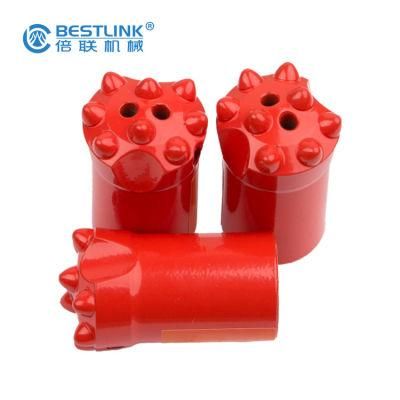 Tapered Rock Drilling Tools Short Skirt Button Bits