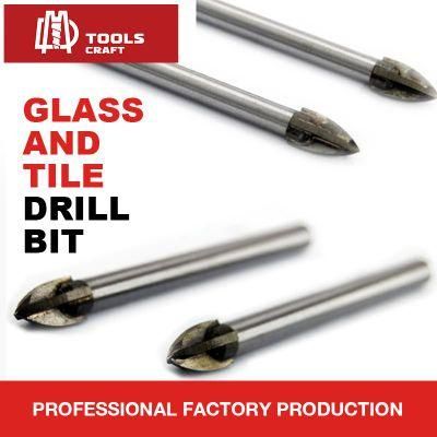 Professional Tile and Cross Glass Drill Bit with Spiral Flute