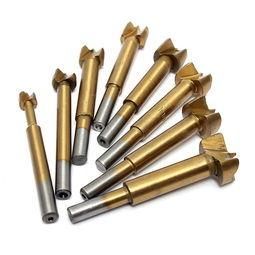 Round Shank Hinge Boring Wood Forstner Drill Bits with Continous Cutting Edge for Woodworking